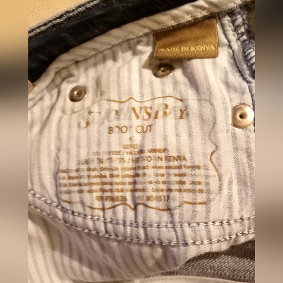 Saint John's Bay SJB Boot Cut Size 4 Long Dark Wash Jeans Fall Winter Wa… - Picture 12 of 12